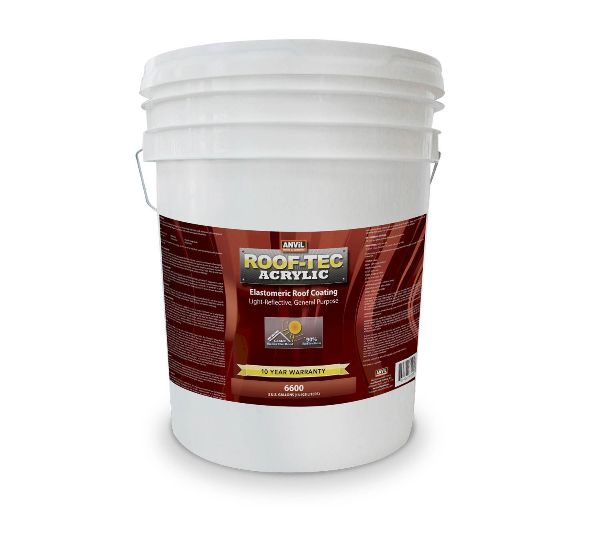 6600 ROOF-TEC ACRYLIC, 5 GALLON