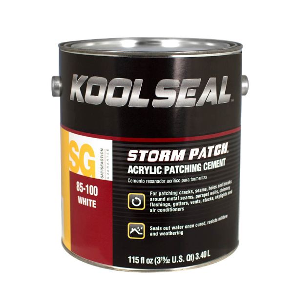 KOOL SEAL PATCHING CEMENT - WHITE, .9 GALLON