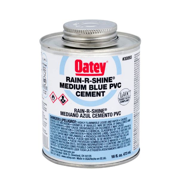 PVC RAIN/SHINE CEMENT, 16OZ