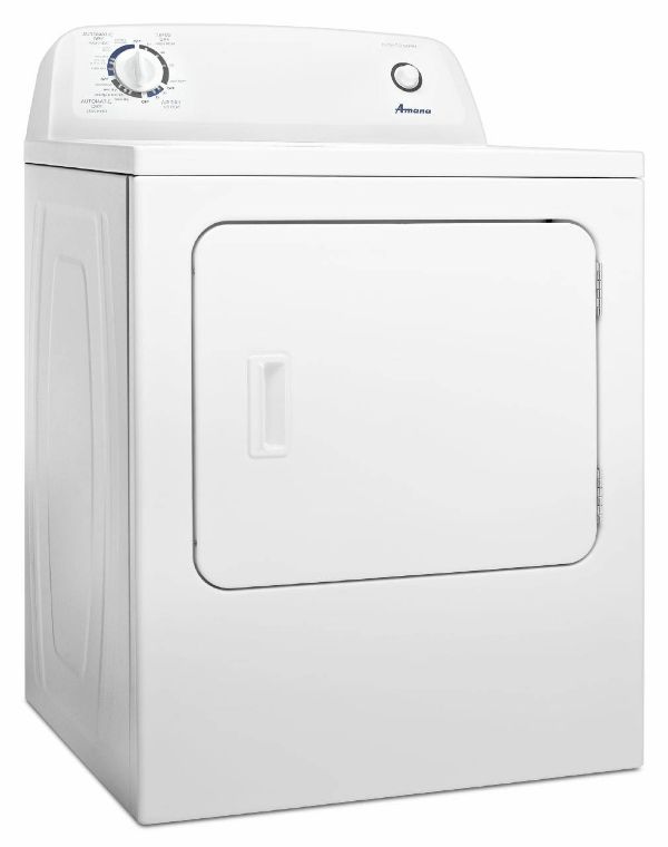 6.5 CU FT WHIRLPOOL AMANA ELECTRIC DRYER - WHITE