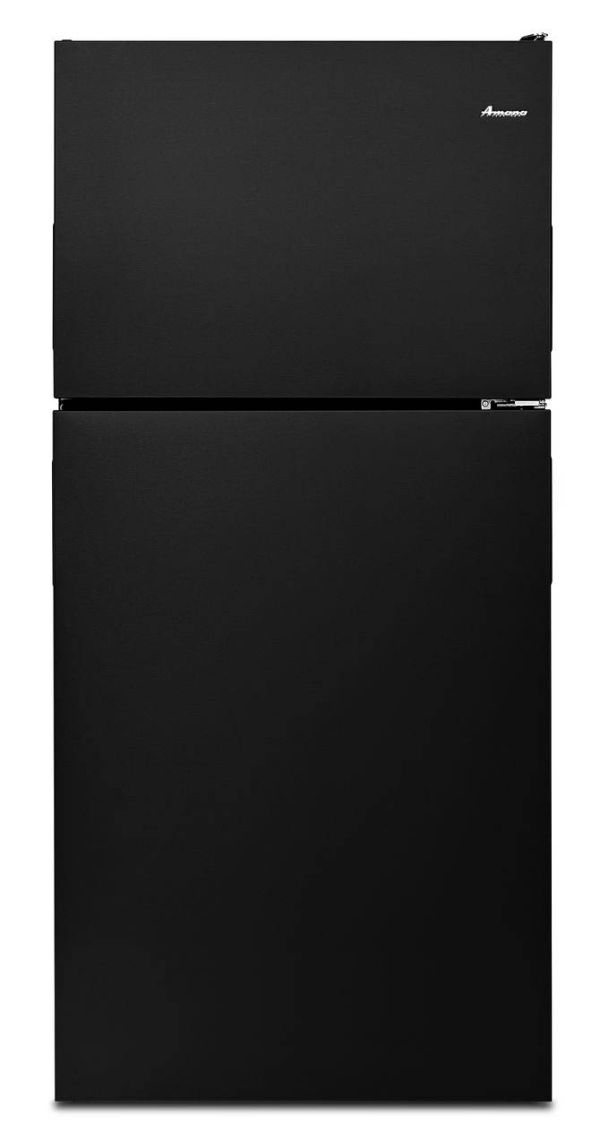 18.2 CU FT WHIRLPOOL AMANA REFRIGERATOR - BLACK