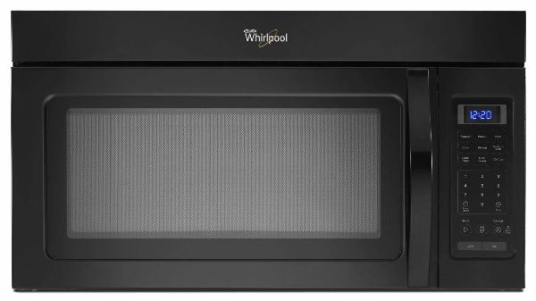 1.7 CU FT WHIRLPOOL AMANA OVER-THE-RANGE MICROWAVE - BLACK