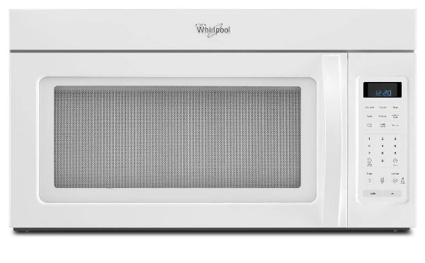 1.7 CU FT WHIRLPOOL AMANA OVER-THE-RANGE MICROWAVE - WHITE