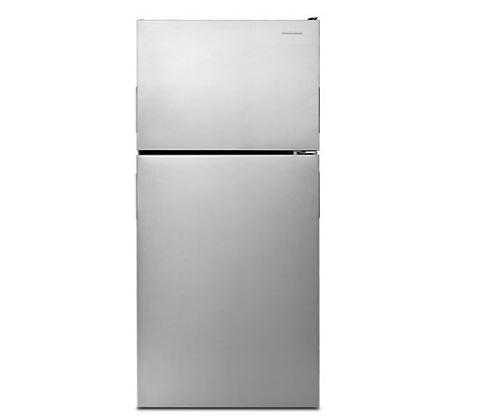 18.2 CU FT WHIRLPOOL AMANA REFRIGERATOR - STAINLESS