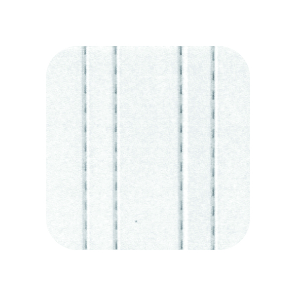 RUSTIQUE RIBB AIRFLOW PANEL - WHITE