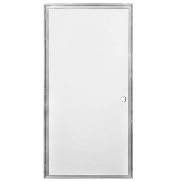 48X72 LH BLANK WHITE/WHITE CORE WHITE FRAME