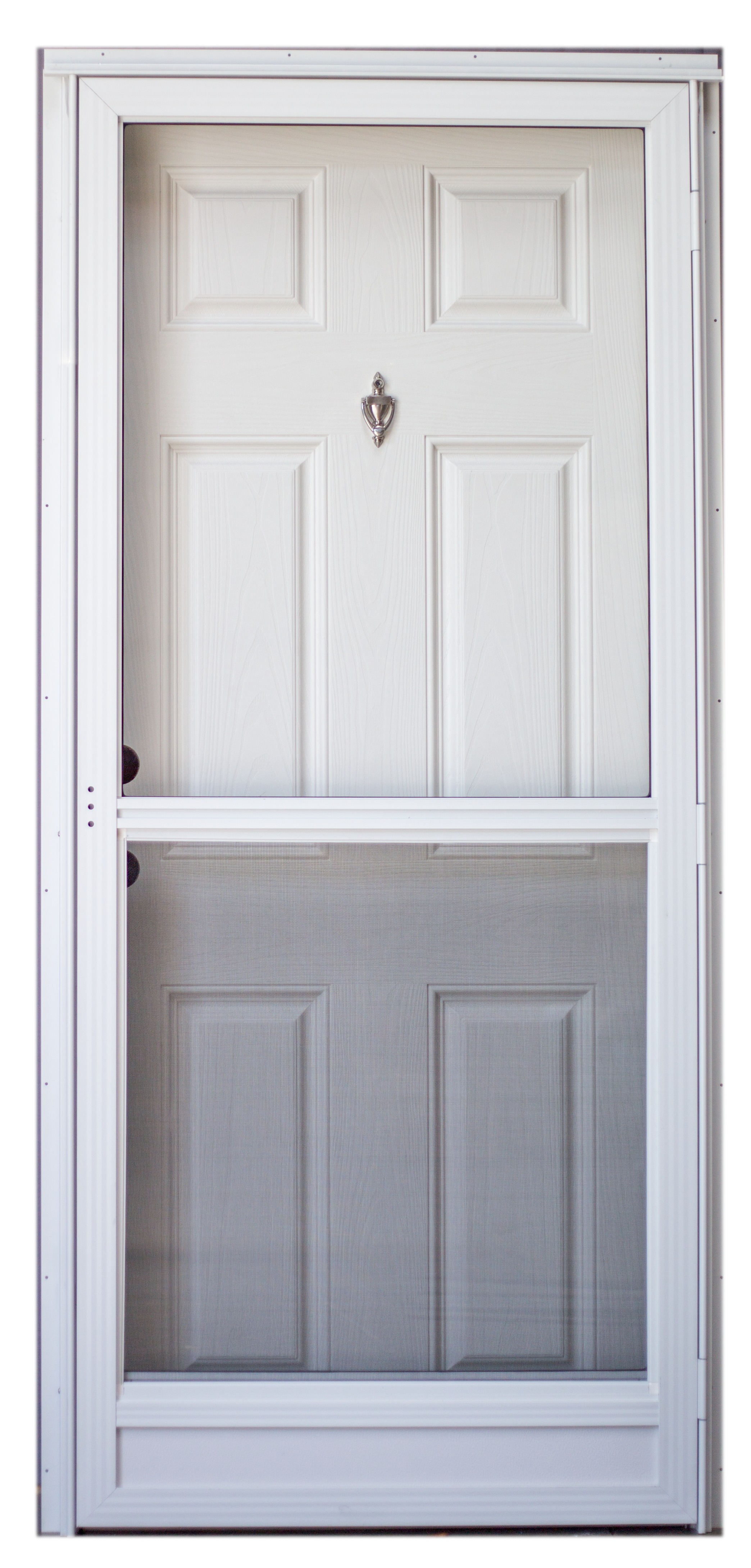 34 x 76 RH Mobile Home Combo Front Door with Oval Window