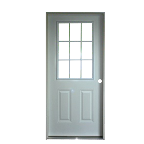 36X80 LH 9-LITE WINDOW WHITE/WHITE -  S SERIES