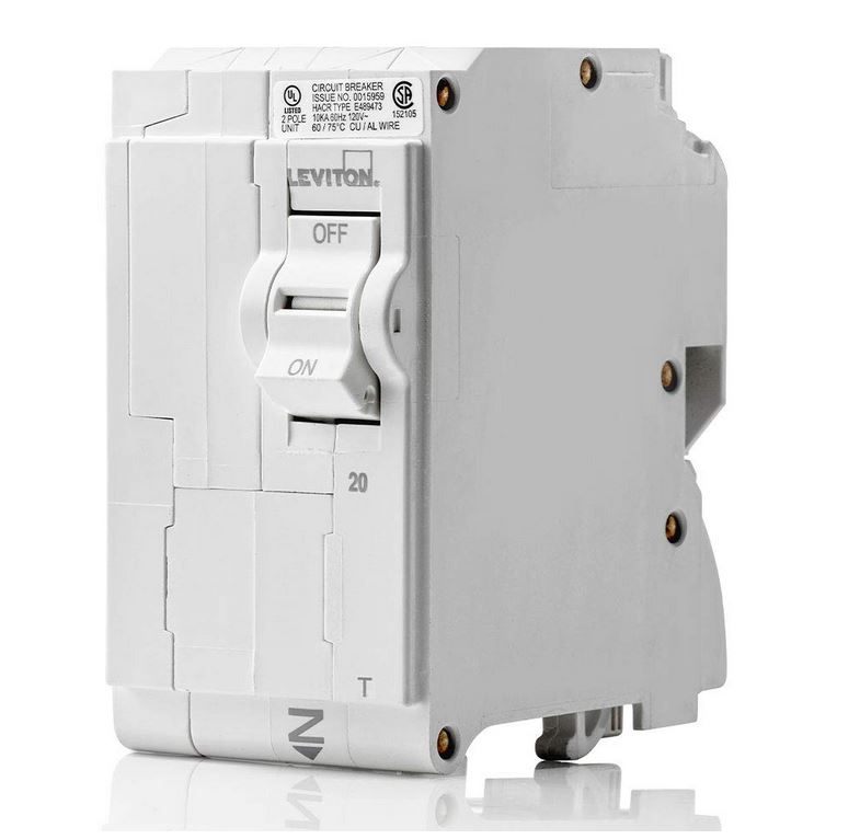 LEVITON LB220-T 2 POLE 20A BREAKER