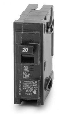 SIEMENS 20A 1P 120V