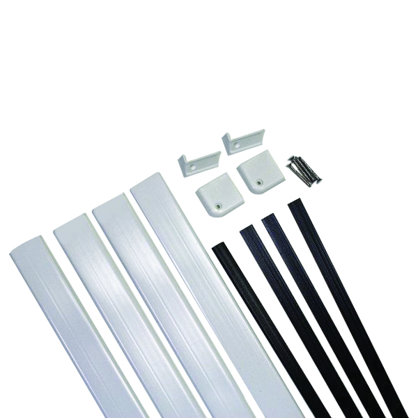 TUB TRIM MOLDING KIT 54IN WHT