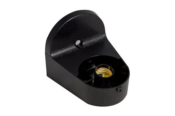 PLASTIC OUTSIDE FIXTURE - BLACK