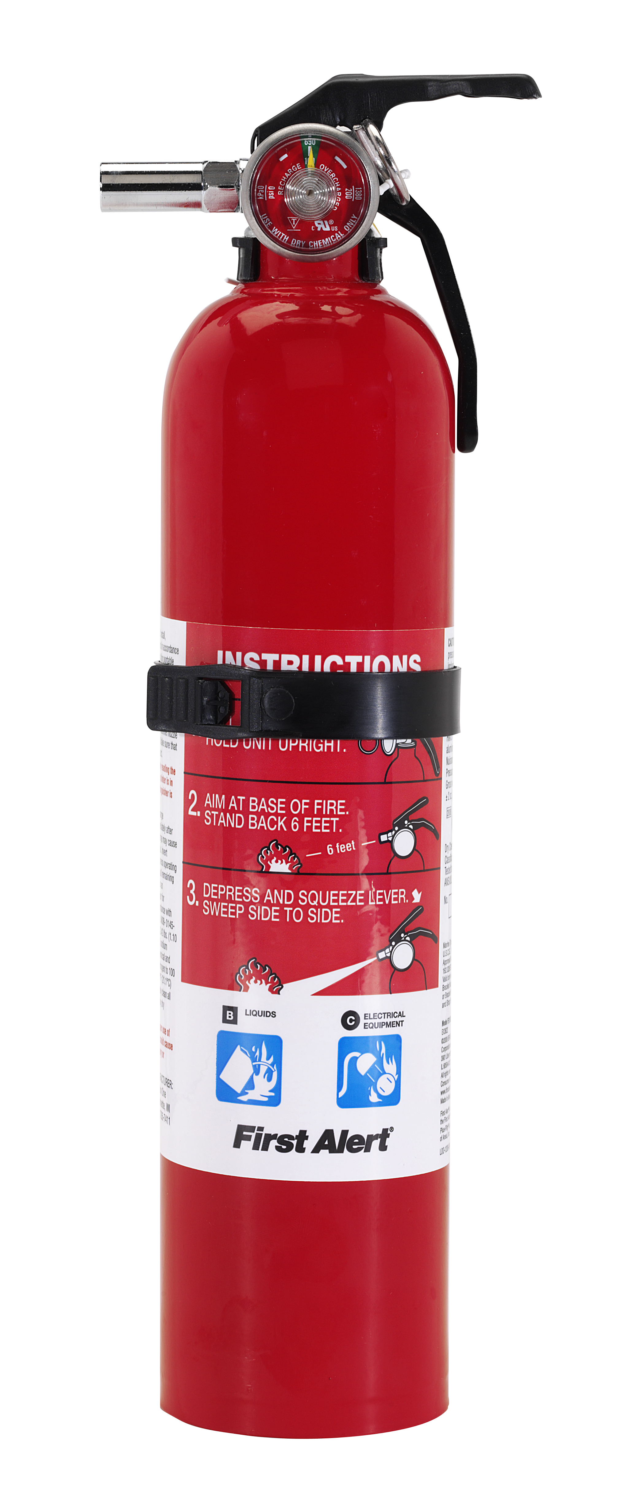 RECHARGEABLE GARAGE/HOME FIRE EXTINGUISHER 10-B:C