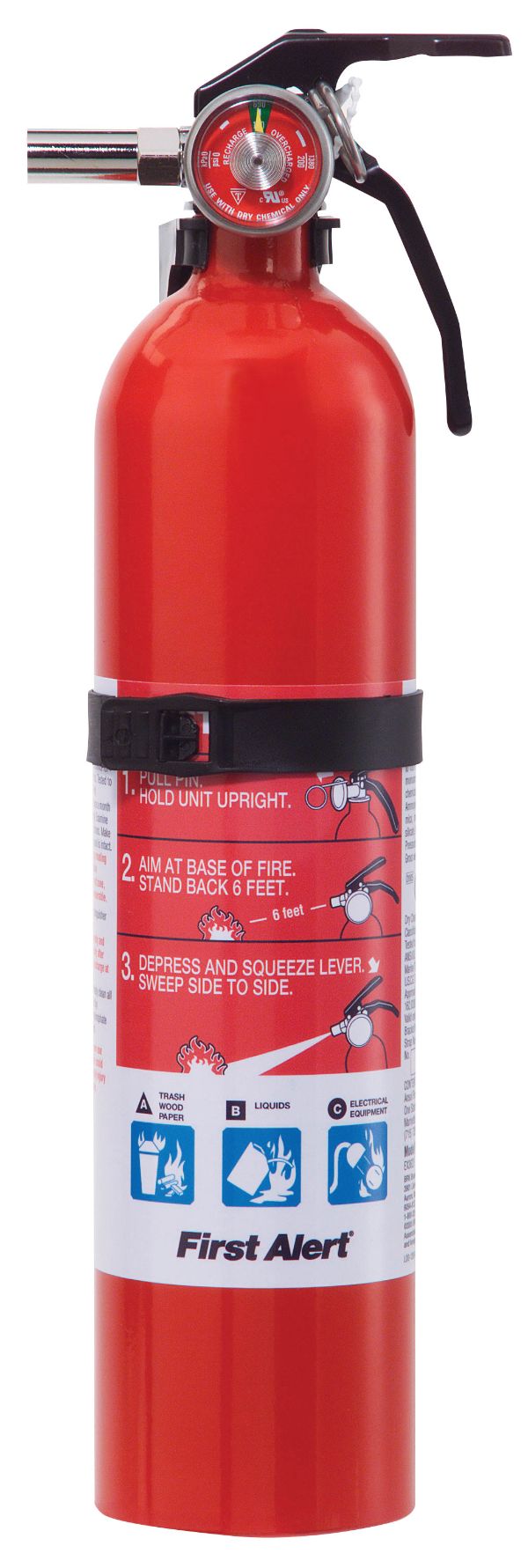 RECHARGEABLE MULTI-PURPOSE FIRE EXTINGUISHER 1-A:10-B:C