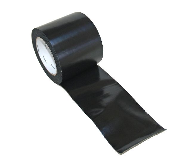 4IN X 60YD CLOSE OFF TAPE - BLACK