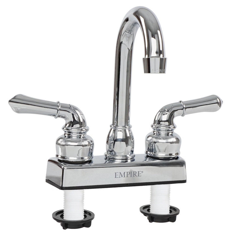 4IN BAR FAUCET W/TEAPOT HANDLES