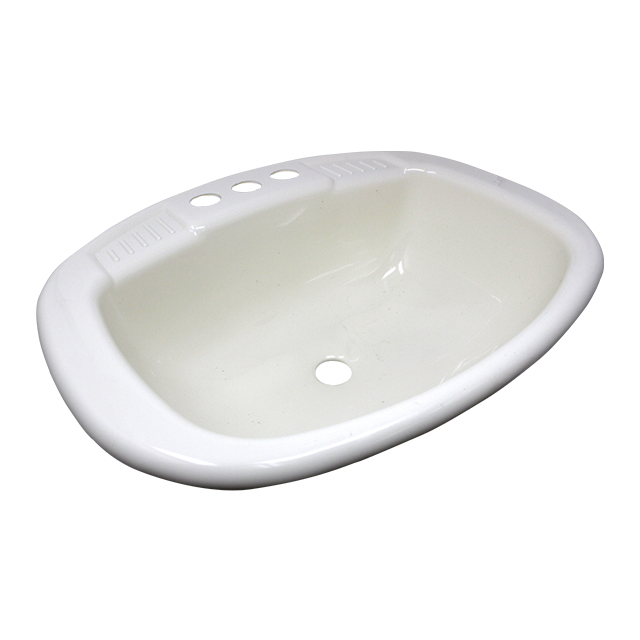 17IN X 20IN RECTANGLE SINK-WHITE