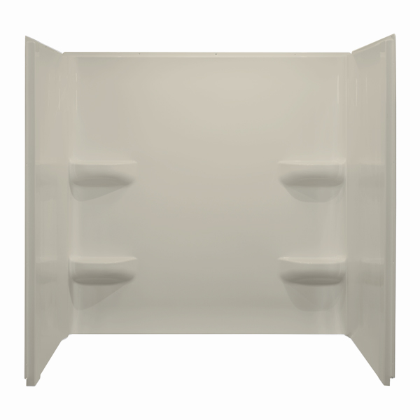 60x30x59 ELITE TUB WALL - BISCUIT