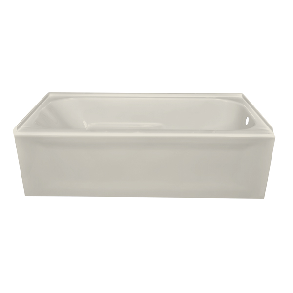 54x30x19 ACRYLIC TUB RIGHT HAND DRAIN - BISCUIT