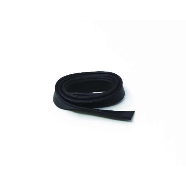 3/4IN X 3FT RUBBER SHOWER SEAL-BLACK