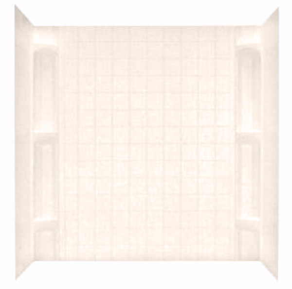 27x54 MULTI-PIECE PLASTIC SURROUND - ALMOND