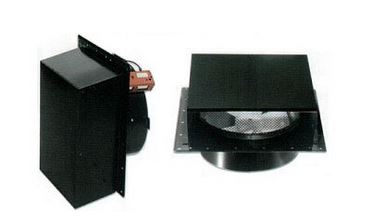 GABLE ATTIC FAN 100 CFM - BLACK